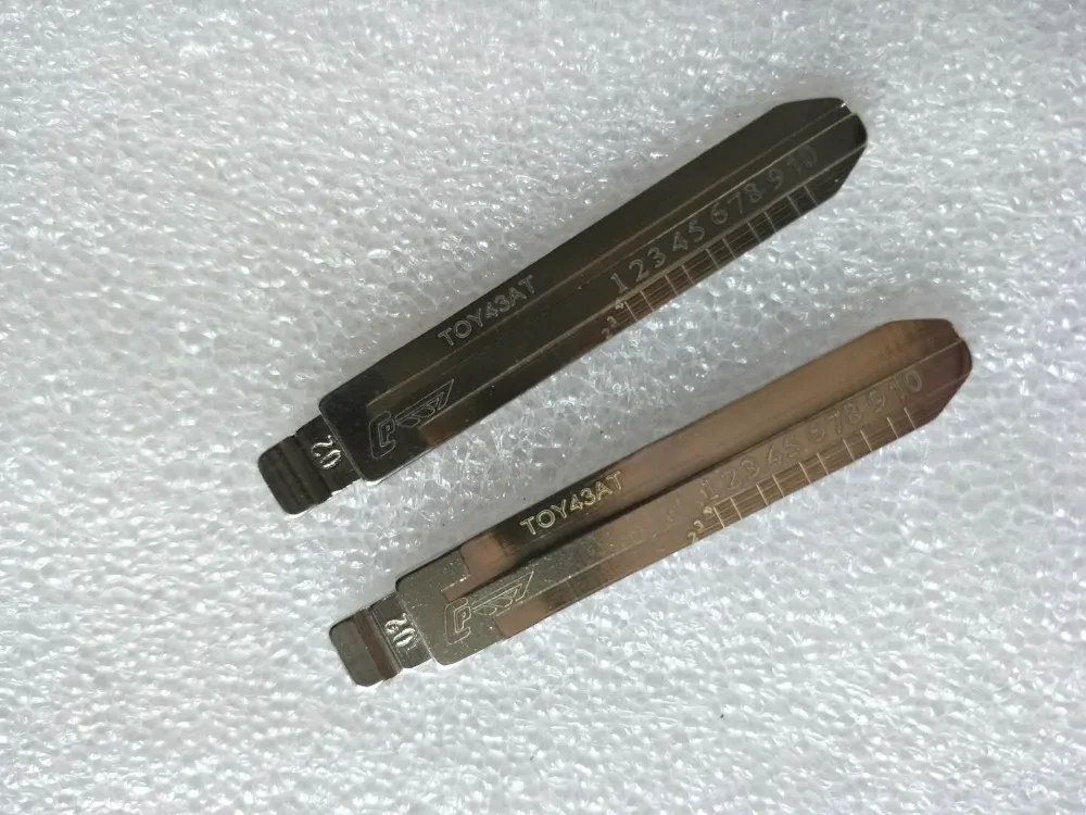 Free Shipping 10pcs/lot NO.02 TOY43AT For Toyota Camry Reitz Engraved Line Key Blade for the shearing
Free Shipping 10pcs/lot NO.02 TOY43AT For Toyota Camry Reitz Engraved Line Key Blade for the shearing