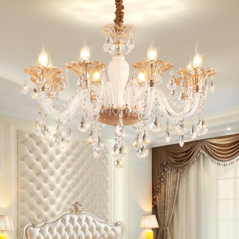 Italian style crystal LED Chandelier lights pastoralism glass drop lighting Modern living room dinning room LED Chandelier lamps
Italian style crystal LED Chandelier lights pastoralism glass drop lighting Modern living room dinning room LED Chandelier lamps