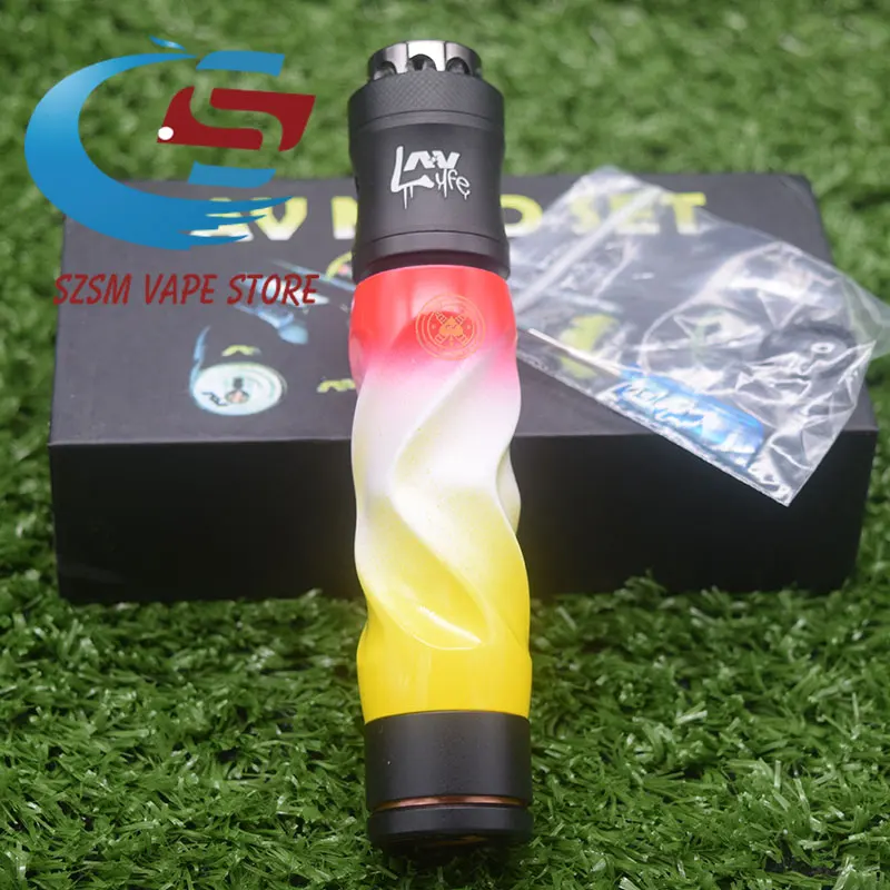 newest AvidLyfe Mod Material brass 24MM Mechanical Mod 18650 Battery AV Medieval Gyres Mod Vape vs Kennedy Vindicator mod
newest AvidLyfe Mod Material brass 24MM Mechanical Mod 18650 Battery AV Medieval Gyres Mod Vape vs Kennedy Vindicator mod