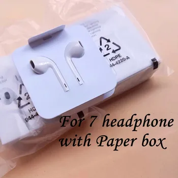10pcs 1:1 quality headset in ear headphones With Remote Mic for i7 8 x with paper retail box
10pcs 1:1 quality headset in ear headphones With Remote Mic for i7 8 x with paper retail box