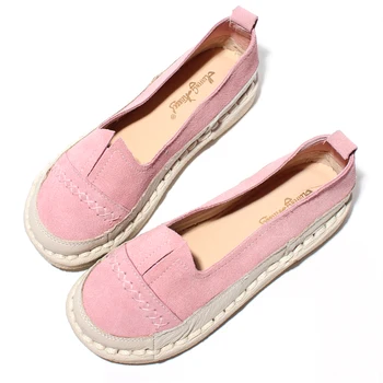 Nice Literary Retro Soft Bottom Flat Shoes Autumn New hand-sewn Genuine Leather Women Single Shoes Breathable Casual Shoes
Nice Literary Retro Soft Bottom Flat Shoes Autumn New hand-sewn Genuine Leather Women Single Shoes Breathable Casual Shoes