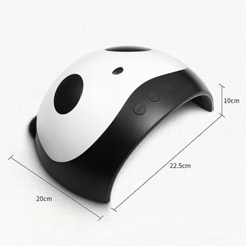 36W PANDA Nail Lamp Led Manicure Dryer Machine For Curing LED Gel Nail Polish Motion Sensing LCD Display Nail Art UV
36W PANDA Nail Lamp Led Manicure Dryer Machine For Curing LED Gel Nail Polish Motion Sensing LCD Display Nail Art UV