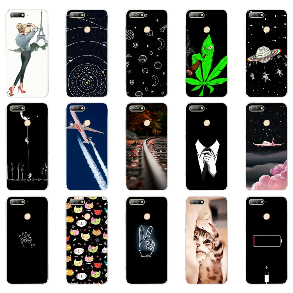 H For Huawei Honor 7C Case Cover 5.7" Soft TPU Silicone Bumper Honor 7C Cases for Huawei Honor 7C AUM-L41 Phone Case Back Cover
H For Huawei Honor 7C Case Cover 5.7" Soft TPU Silicone Bumper Honor 7C Cases for Huawei Honor 7C AUM-L41 Phone Case Back Cover
