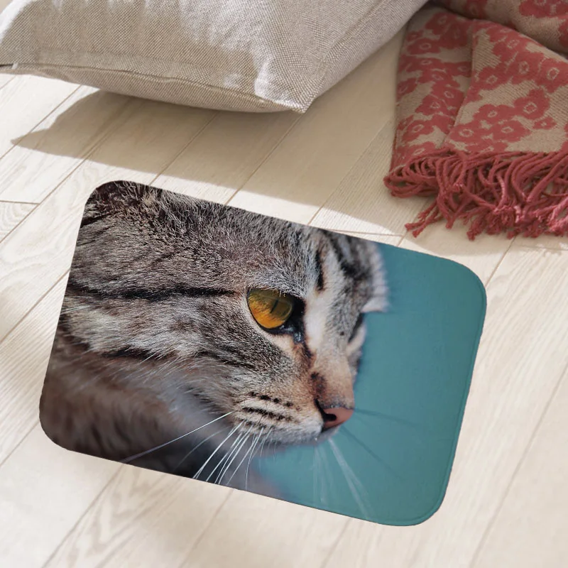 Lovely cat 40x60cm floor mat hallway doormat suede Welcome entrance door mat anti-slip water Water absorption carpet dog zebra
Lovely cat 40x60cm floor mat hallway doormat suede Welcome entrance door mat anti-slip water Water absorption carpet dog zebra