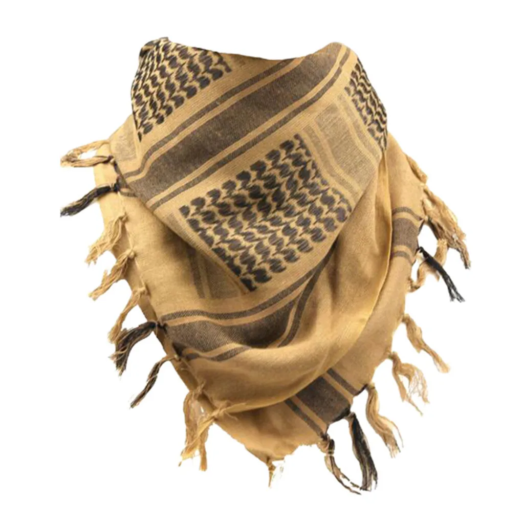 Outdoor Hiking Scarves Hunting Army Military Tactical Desert Arab Scarf Keffiyeh Shemagh Shawl Scarve Wrap With Tassel Cover Hea
Outdoor Hiking Scarves Hunting Army Military Tactical Desert Arab Scarf Keffiyeh Shemagh Shawl Scarve Wrap With Tassel Cover Hea