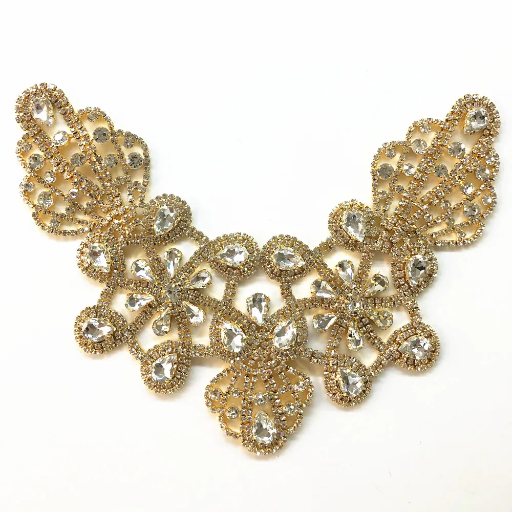 Shiny Neckline Collar Drill Fancy Wedding Party Dress Jewelry DIY Rhinestone Applique Sewing Bridal Headband Garter Decoration
Shiny Neckline Collar Drill Fancy Wedding Party Dress Jewelry DIY Rhinestone Applique Sewing Bridal Headband Garter Decoration