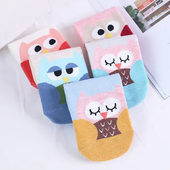 Sweet Cartoon Owl Boat Socks Full Cotton Directly Plate Ventilation Woman Socks New Pattern Spring And Summer Socks
Sweet Cartoon Owl Boat Socks Full Cotton Directly Plate Ventilation Woman Socks New Pattern Spring And Summer Socks