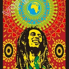 Rasta Flag Banner Bob Marley One-Love-Flag Jamaica Custom Polyester Outdoor Flying AF54