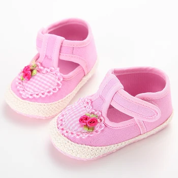 Baby Girls Princess Shoes Infant Toddler Crib Bebe Kids First Walkers Mary Jane Canvas Flower Soft Soled Anti-Slip Dress Shoe
Baby Girls Princess Shoes Infant Toddler Crib Bebe Kids First Walkers Mary Jane Canvas Flower Soft Soled Anti-Slip Dress Shoe