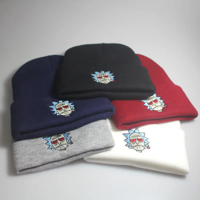 New Warm Cap Winter Hat Rick and Morty Printed Caps Beanie Hats Woolen Knitted Hat Sleeve Cap Ski Cap In Autumn and Winter
New Warm Cap Winter Hat Rick and Morty Printed Caps Beanie Hats Woolen Knitted Hat Sleeve Cap Ski Cap In Autumn and Winter