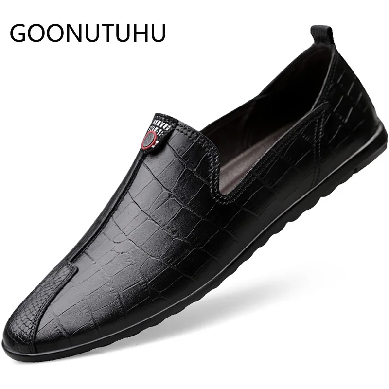 Men's shoes casual genuine leather loafers male 2019 new style brown black slip on shoe man flats driving shoes for men hot sale
Men's shoes casual genuine leather loafers male 2019 new style brown black slip on shoe man flats driving shoes for men hot sale