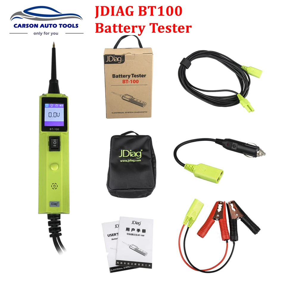 Hot Sale The Lowest Price JDiag BT-100 Battery Tester Electrical Circuit Tester With Powerful Function Replace PS 100/YD208
Hot Sale The Lowest Price JDiag BT-100 Battery Tester Electrical Circuit Tester With Powerful Function Replace PS 100/YD208