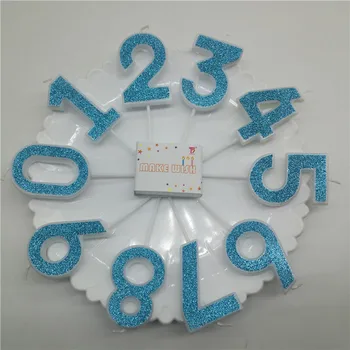 Happy Birthday Cake Topper Shining Blue Number Cake Candles for Kids Girl Boys Bar Baby Shower Wedding Party Supplies Decoration
Happy Birthday Cake Topper Shining Blue Number Cake Candles for Kids Girl Boys Bar Baby Shower Wedding Party Supplies Decoration