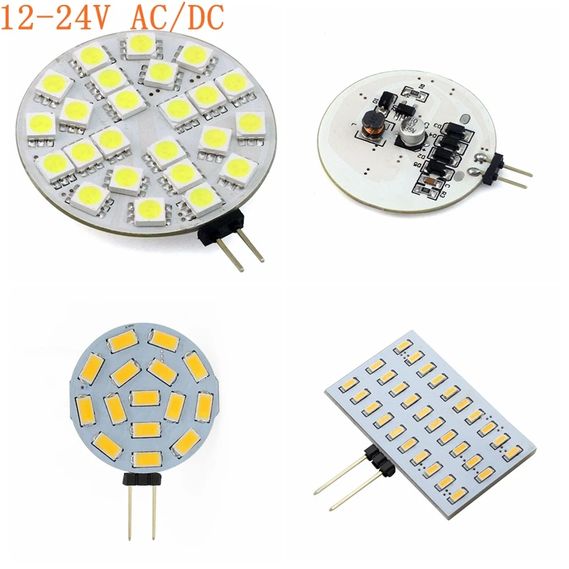 2W 3W G4 LED Bulb 12V 24V AC/DC LED Round Home Lamp 15/24/30 leds 5730/5050/4014 LED Indoor Cabinet Light White Warm White
2W 3W G4 LED Bulb 12V 24V AC/DC LED Round Home Lamp 15/24/30 leds 5730/5050/4014 LED Indoor Cabinet Light White Warm White