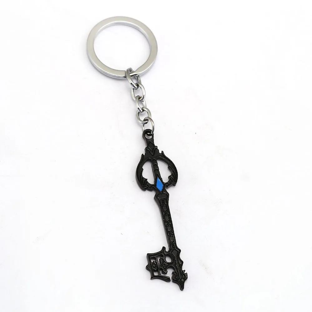 Game Kingdom Hearts Keychain Sora Black Keyblade Key Ring Holder Metal Fashion Car Chaveiro Key Chain Pendant Jewelry
Game Kingdom Hearts Keychain Sora Black Keyblade Key Ring Holder Metal Fashion Car Chaveiro Key Chain Pendant Jewelry