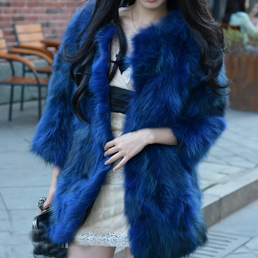 100% Real Raccoon Fur Long Coat Custom Made Female overcoat handmade Nature Fur Coat TFP696
100% Real Raccoon Fur Long Coat Custom Made Female overcoat handmade Nature Fur Coat TFP696