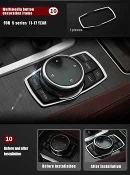 Car Inner Center Console Gear Shift Box Sequin air vent frame modification Cover Trim strip sticker For BMW 5 series F10 F18 525
Car Inner Center Console Gear Shift Box Sequin air vent frame modification Cover Trim strip sticker For BMW 5 series F10 F18 525