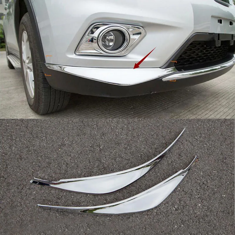 2Pcs Front Bumper Corner Protector Cover Trim ABS Chrome Car Accessories Fit For Nissan X-trail X Trail T32 Rogue 2014 2015 2016
2Pcs Front Bumper Corner Protector Cover Trim ABS Chrome Car Accessories Fit For Nissan X-trail X Trail T32 Rogue 2014 2015 2016