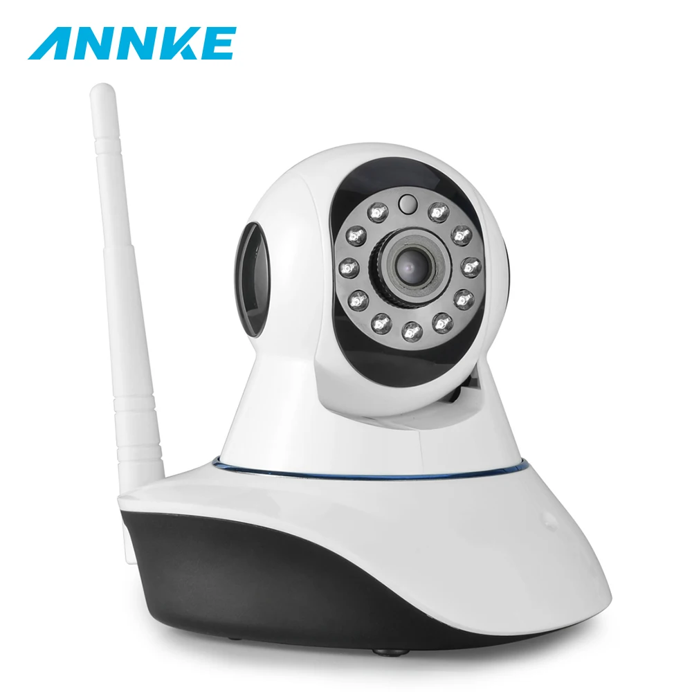 ANNKE 720P IP Camera Wireless Home Security Camera P2P Wifi Surveillance Camera 11 Infrared LEDs Night Vision Baby Monitor
ANNKE 720P IP Camera Wireless Home Security Camera P2P Wifi Surveillance Camera 11 Infrared LEDs Night Vision Baby Monitor