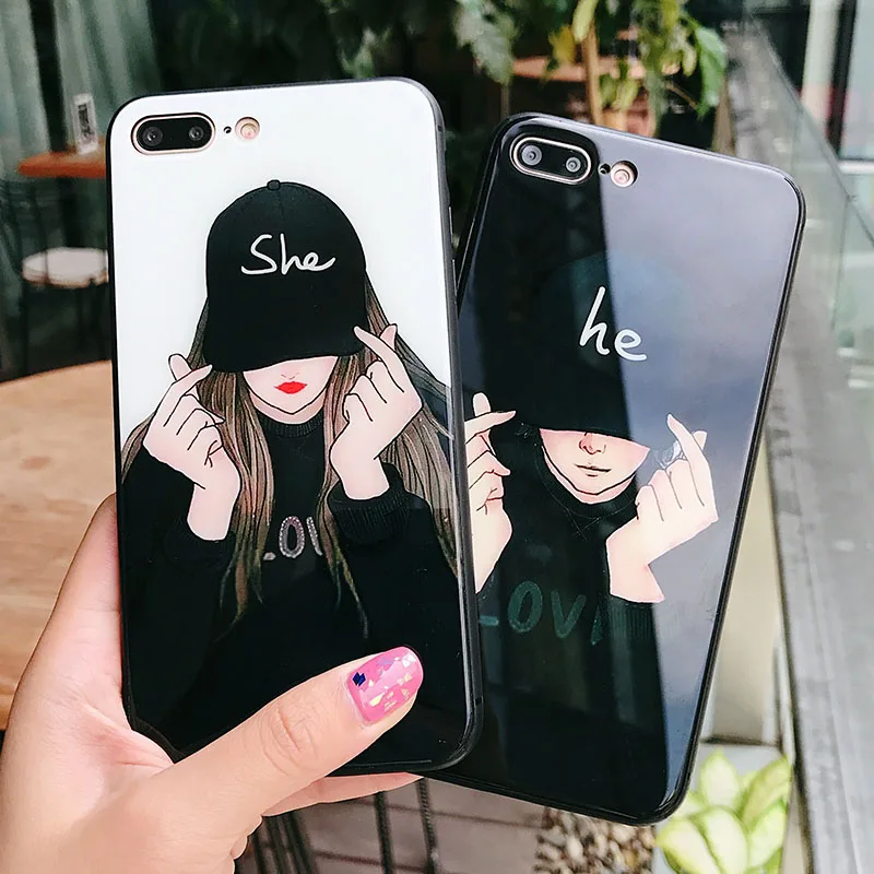 Luxury Love Heart Silicon Coque For iPhone 7 For iPhone 8 6 6S Plus 9 10 For iPhone XS Max X XR Tempered Glass Couple Cover Case
Luxury Love Heart Silicon Coque For iPhone 7 For iPhone 8 6 6S Plus 9 10 For iPhone XS Max X XR Tempered Glass Couple Cover Case