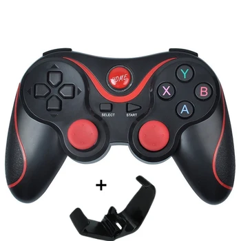 Bluetooth3.0 Smart Phone Wireless Gamepad Game Controller Joystick For Android IOS Mobile Phones PC Game Handle With Holder
Bluetooth3.0 Smart Phone Wireless Gamepad Game Controller Joystick For Android IOS Mobile Phones PC Game Handle With Holder