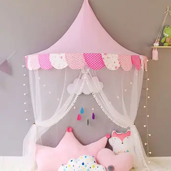 Kids Teepee Tents Children Play House Cotton Bed Tent Canopy Foldable Crib Tent Baby Room Decor Birthday Gifts Photography Props
Kids Teepee Tents Children Play House Cotton Bed Tent Canopy Foldable Crib Tent Baby Room Decor Birthday Gifts Photography Props