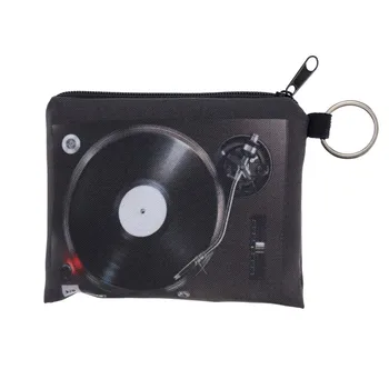 Black Record 3D Printing Coin Bag multi-function Key Card Package Coin Bag Zipper Coin Purse
Black Record 3D Printing Coin Bag multi-function Key Card Package Coin Bag Zipper Coin Purse