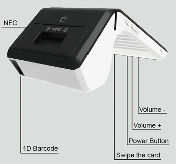 Handheld android mobile touch screen pos terminal with printer NFC barcode scanner GP7002
Handheld android mobile touch screen pos terminal with printer NFC barcode scanner GP7002