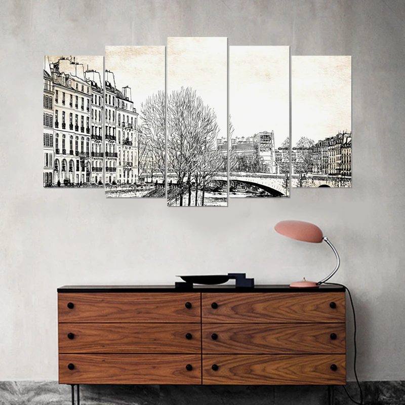 Landscape Europe canvas painting modern art prints 5 psc vintage wall picture for living room restaurant bedroom lobby loft cafe
Landscape Europe canvas painting modern art prints 5 psc vintage wall picture for living room restaurant bedroom lobby loft cafe