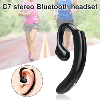 Bluetooth 5.0 Bone Conduction Earphone Sports Stereo Ear-Hook Wireless Headphone EM88
Bluetooth 5.0 Bone Conduction Earphone Sports Stereo Ear-Hook Wireless Headphone EM88