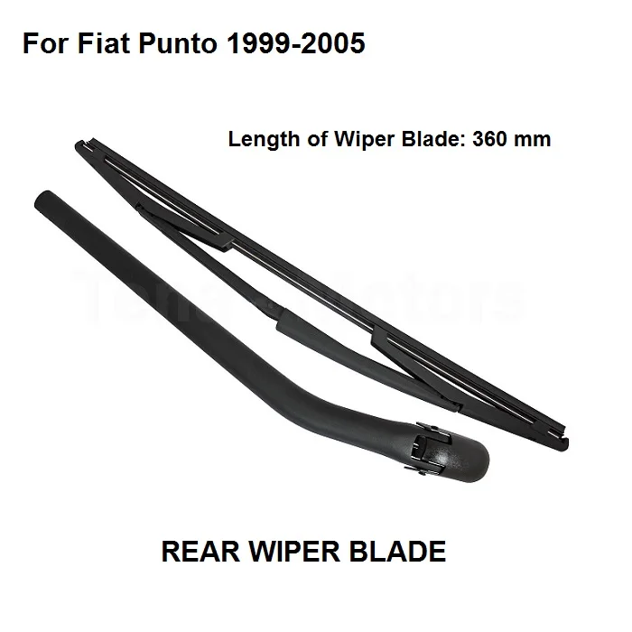 New For Fiat Punto 1999-2013 Rear Windshield Windscreen Window Wiper Arm Blade Set Complete
New For Fiat Punto 1999-2013 Rear Windshield Windscreen Window Wiper Arm Blade Set Complete