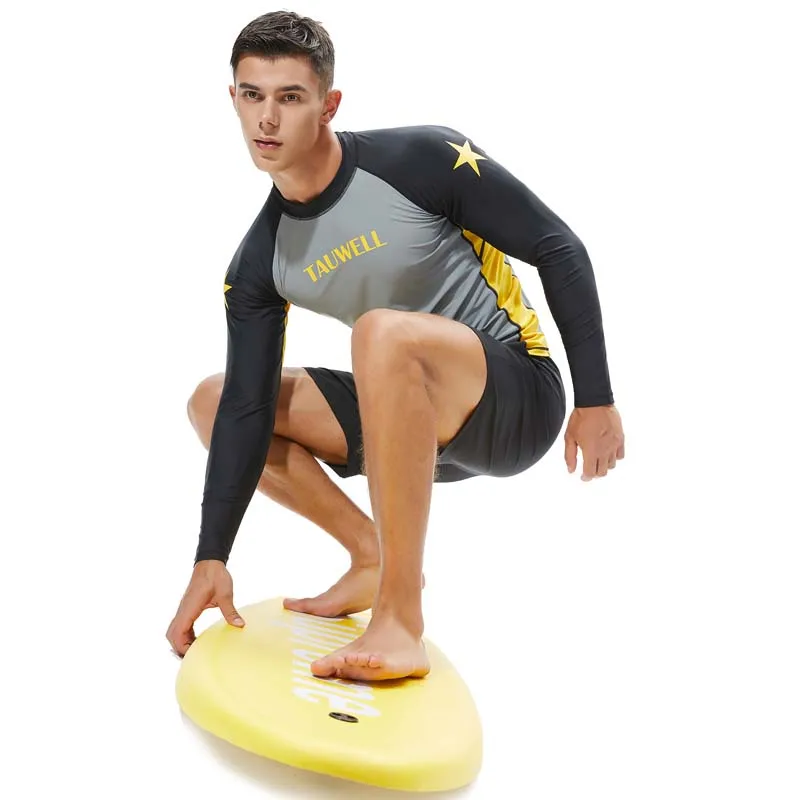 New 2019 Man Beach Quick-Dry Diving Suit Swimsuit Snorkeling Swimming Surfing Suit Male Long Sleeves T-Shirts Swimwear Men
New 2019 Man Beach Quick-Dry Diving Suit Swimsuit Snorkeling Swimming Surfing Suit Male Long Sleeves T-Shirts Swimwear Men