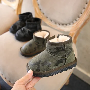 Winter new Fashion boys shoes chaussure kids Keep warm foot camouflage suede girls Snow boots Super soft and comfortable
Winter new Fashion boys shoes chaussure kids Keep warm foot camouflage suede girls Snow boots Super soft and comfortable