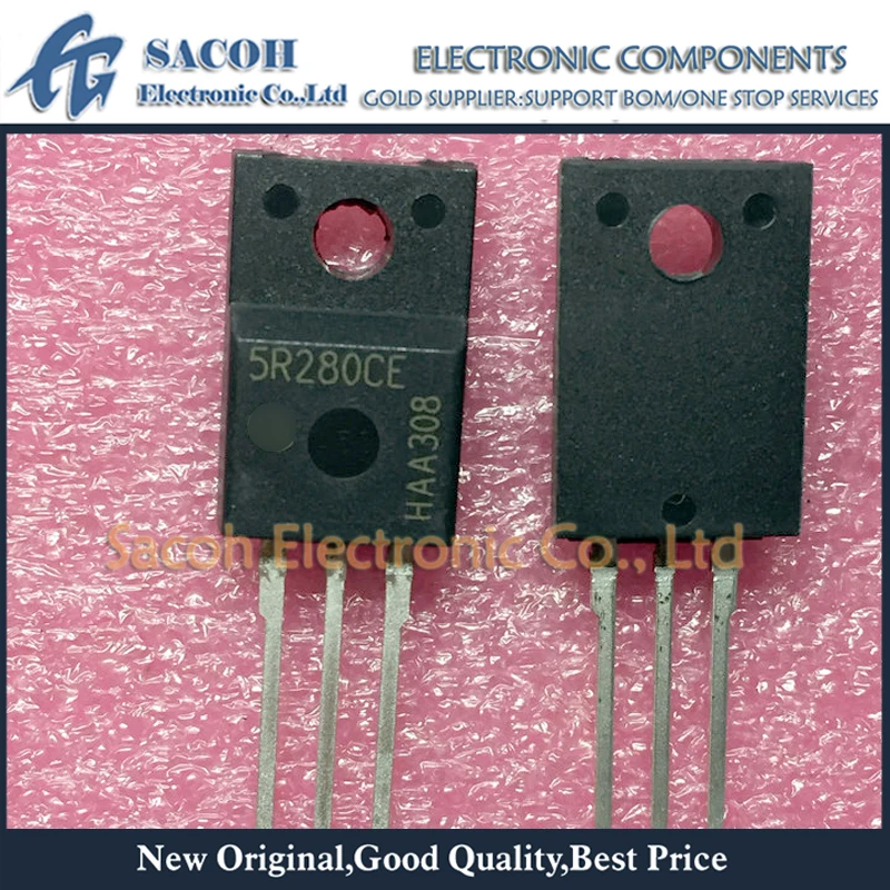 

New Original 10PCS/Lot IPA50R280CE 5R280CE OR IPP50R280CE OR IPD50R280CE TO-220F 13.8A 600V N-Ch MOSFET
