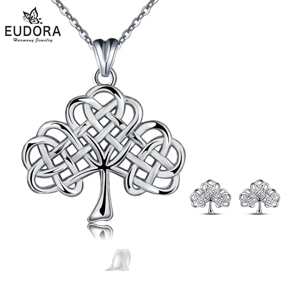EUDORA 100% 925 Sterling Silver Sets Tree of Life Pendant Necklace Earrings Jewelry Set Sterling Silver Jewelry Gift CYD114
EUDORA 100% 925 Sterling Silver Sets Tree of Life Pendant Necklace Earrings Jewelry Set Sterling Silver Jewelry Gift CYD114