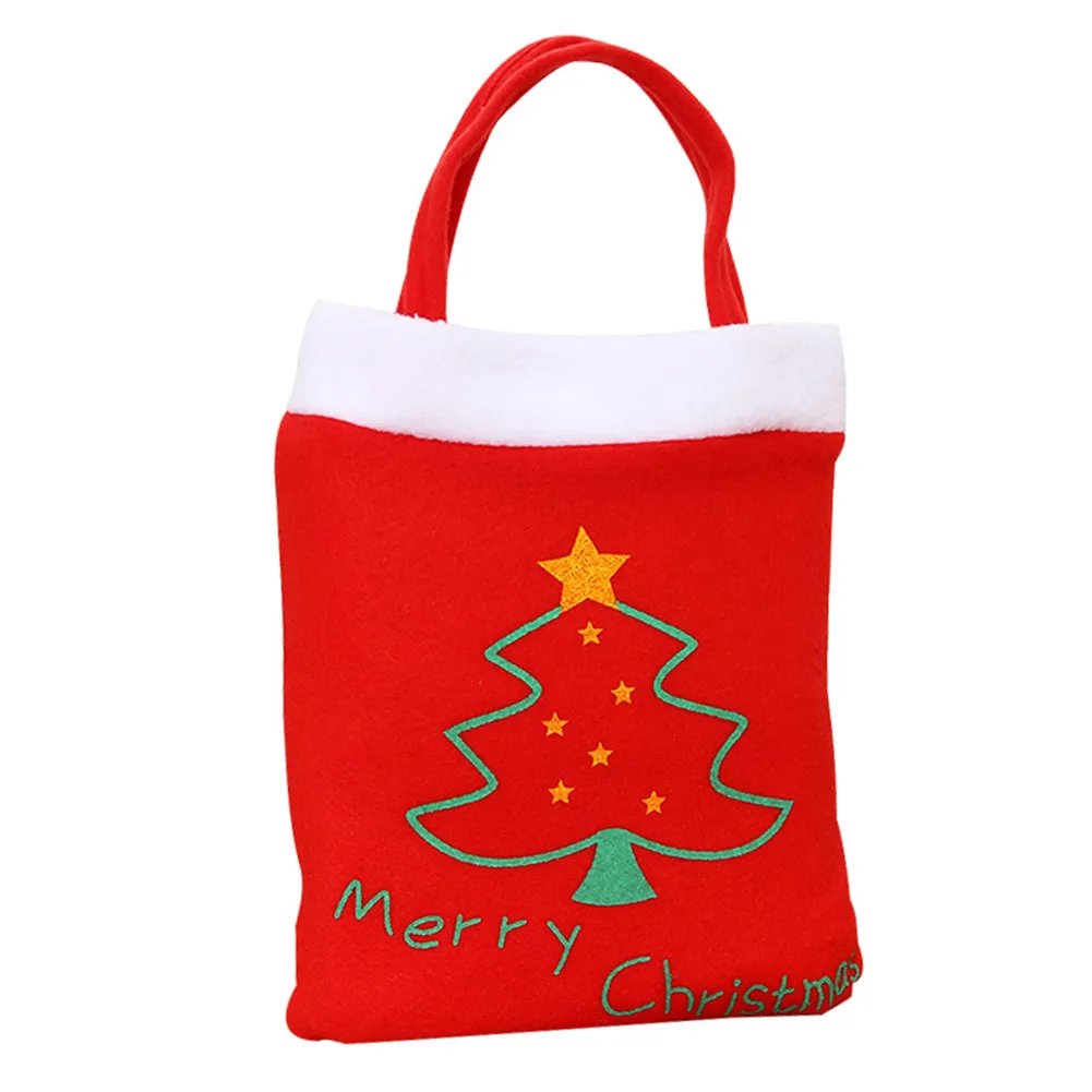 2018 new christmas gift bags candy sweet treat bags portable
