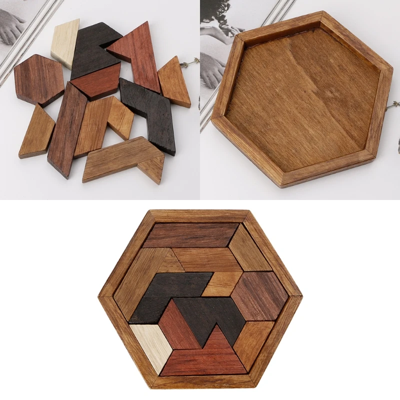 3D Chinese Wooden Puzzle Game Chexagon Model Brain Teaser Jigsaw Building Boards for Kids Children Educational Toys gifts
3D Chinese Wooden Puzzle Game Chexagon Model Brain Teaser Jigsaw Building Boards for Kids Children Educational Toys gifts