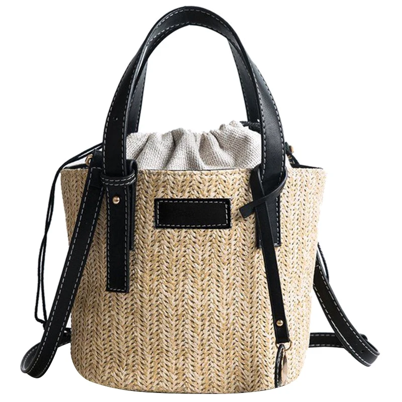 Handmade Women Handbag Vintage Retro Beach Bag Straw Rope Knitted Big Messenger Bag Lady Fresh Paper Pack For Summer Tote
Handmade Women Handbag Vintage Retro Beach Bag Straw Rope Knitted Big Messenger Bag Lady Fresh Paper Pack For Summer Tote
