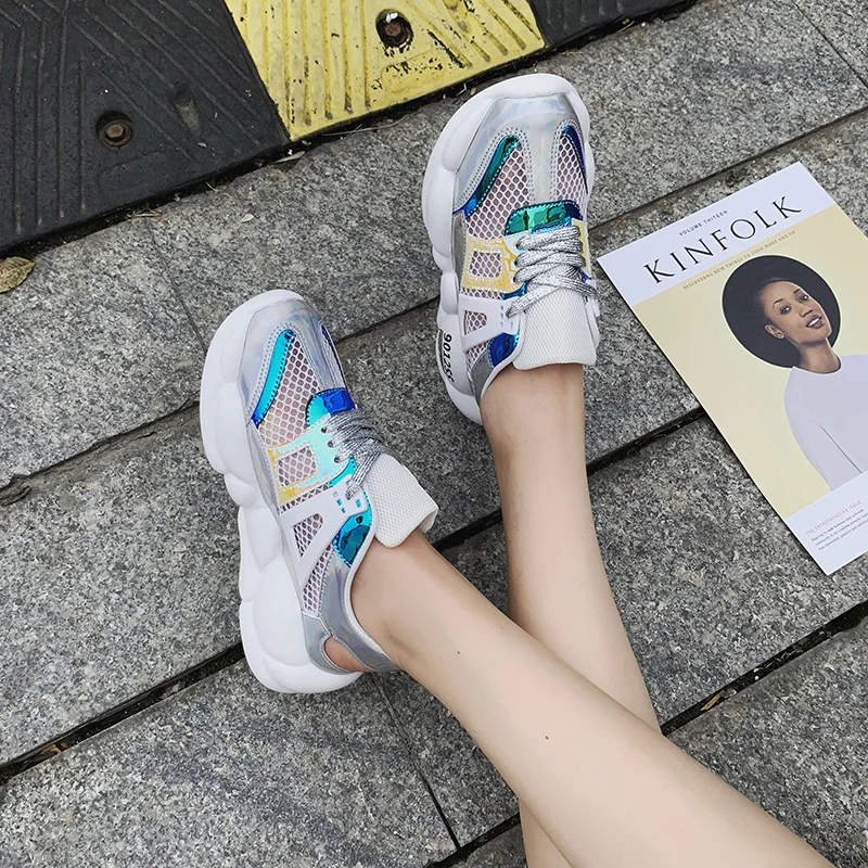 New Women Chunky Sneakers Casual Dad Shoes Comfortable Breathable Mesh Harajuku Platform Sneakers 2019 New Women Sandals
New Women Chunky Sneakers Casual Dad Shoes Comfortable Breathable Mesh Harajuku Platform Sneakers 2019 New Women Sandals