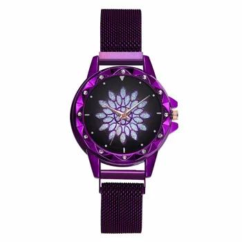 Hot Fashion Women Stainless Steel Magnet Buckle Flower Watch Luxury Ladies Quartz Watch Relogio Feminino For Dropshipping Clock
Hot Fashion Women Stainless Steel Magnet Buckle Flower Watch Luxury Ladies Quartz Watch Relogio Feminino For Dropshipping Clock