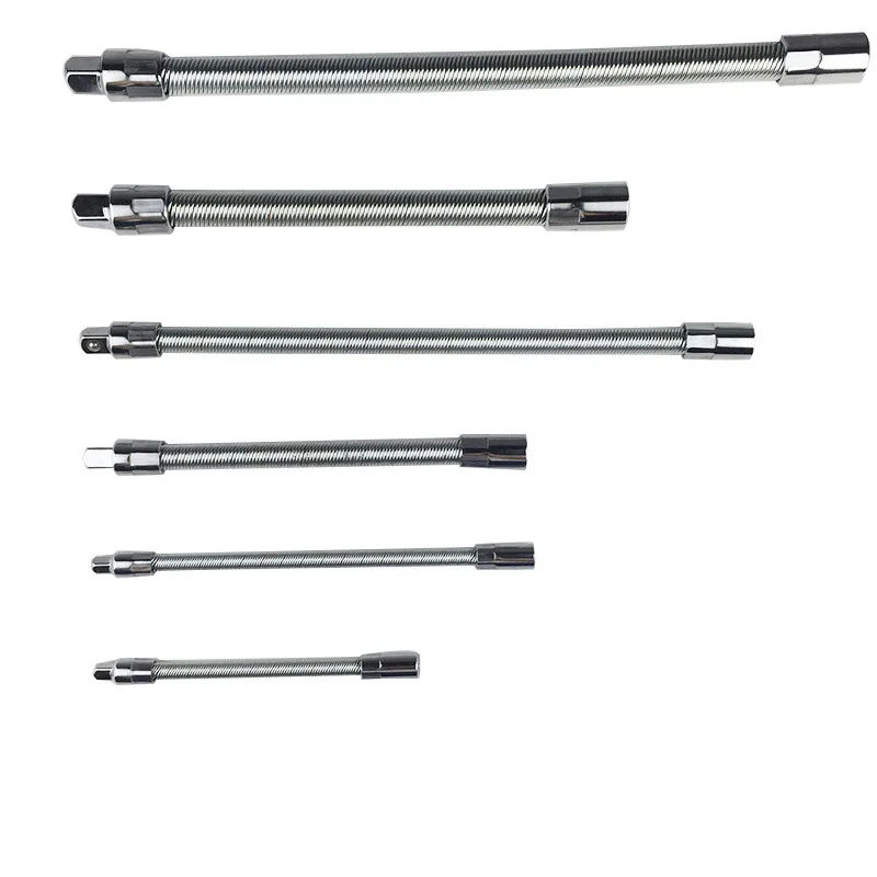 1pc Drive Flexible Extension Bar Flexible Extension Socket Ratchet Bar Spring Long Ratchet Flex Extended Rod Hardware Tool
1pc Drive Flexible Extension Bar Flexible Extension Socket Ratchet Bar Spring Long Ratchet Flex Extended Rod Hardware Tool
