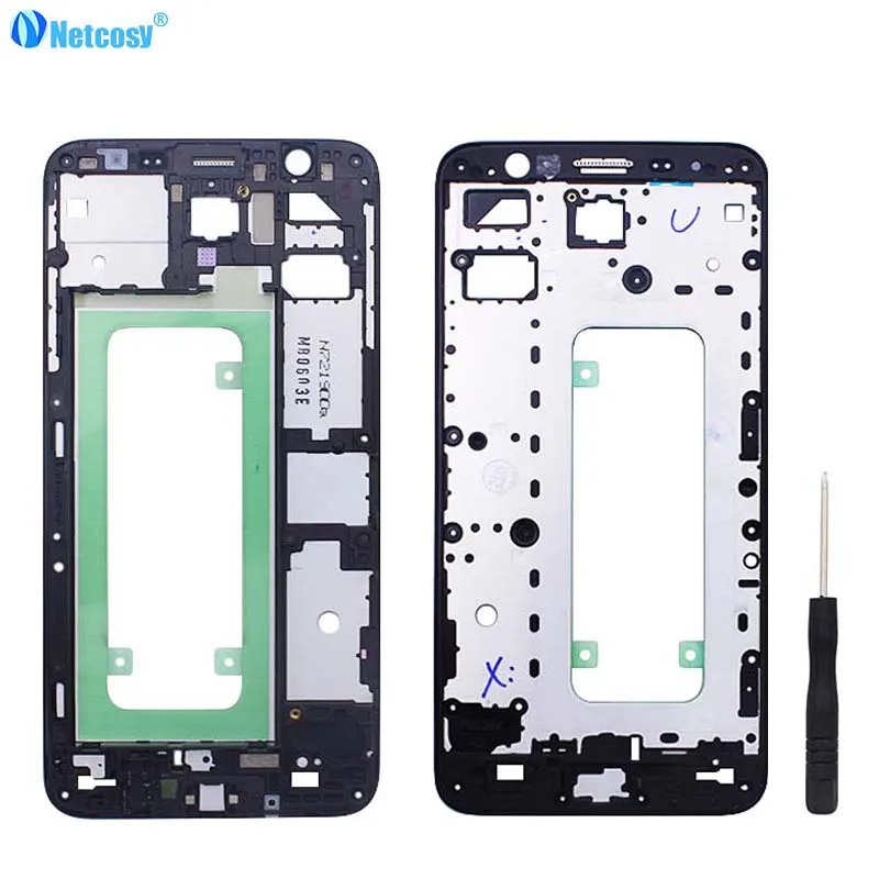 Netcosy Front Frame Bezel Housing LCD Screen Holder Frame For Samsung Galaxy J7 Prime On7 (2016) G610 Front Housing Cover +Tools
Netcosy Front Frame Bezel Housing LCD Screen Holder Frame For Samsung Galaxy J7 Prime On7 (2016) G610 Front Housing Cover +Tools