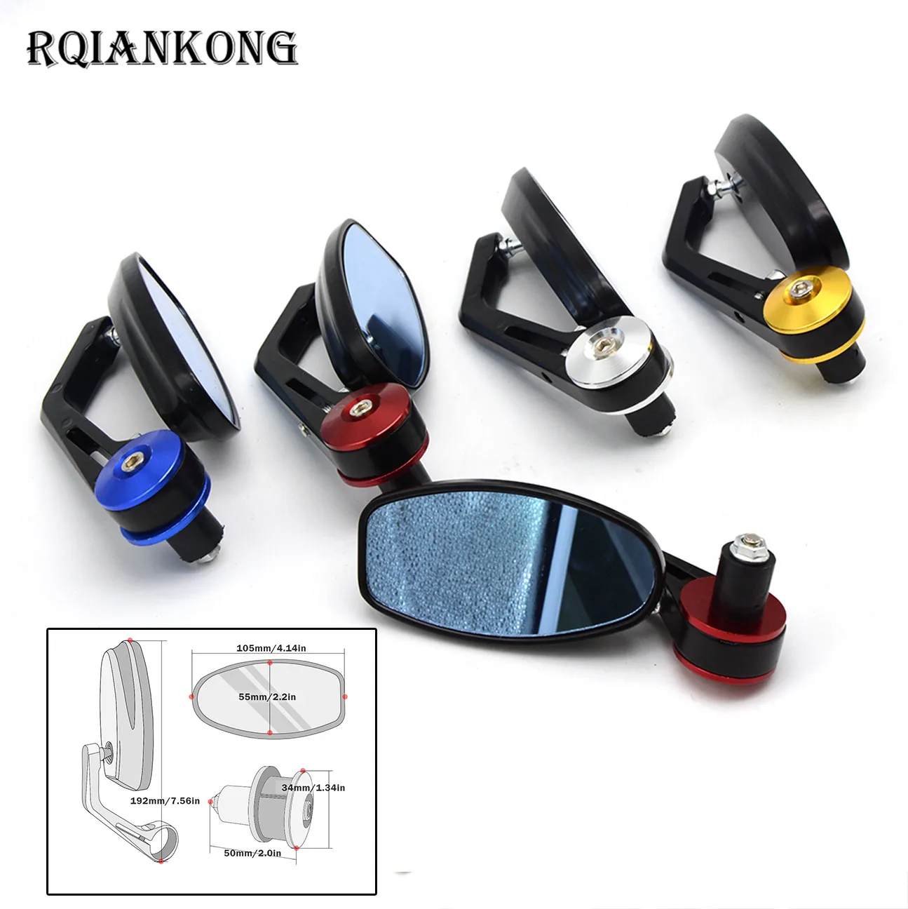 7/8""22mm Universal bar end mirror CNC Bar end mirror Motorccycle Handlebar End mirrors For YAMAHA FZ09 MT-09 KTM DUKE200 390
7/8""22mm Universal bar end mirror CNC Bar end mirror Motorccycle Handlebar End mirrors For YAMAHA FZ09 MT-09 KTM DUKE200 390