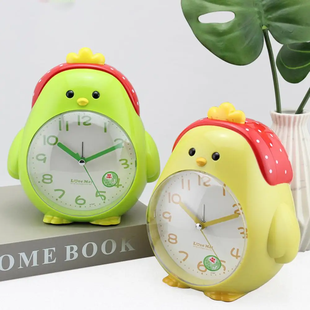 Cartoon Chicken Shape Mute Movement Alarm Clock Digital Snooze Table Clock Wake Up with Night Light for Student Kids Bedroom
Cartoon Chicken Shape Mute Movement Alarm Clock Digital Snooze Table Clock Wake Up with Night Light for Student Kids Bedroom