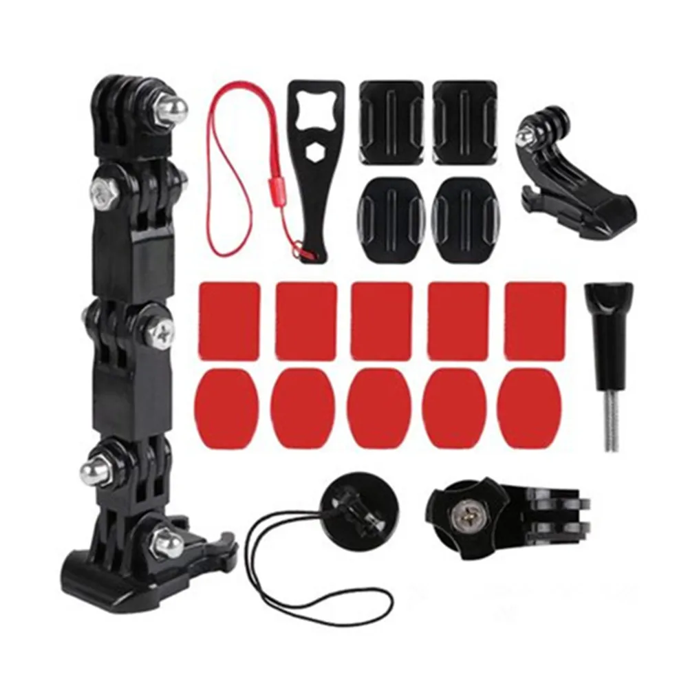 Adhesive Front Full Face Helmet Chin Stand Mount Holder for Go Pro Hero 4 5 6 SJCAM EKEN H9 H9R Motorcycle Helmet Chin Bracket
Adhesive Front Full Face Helmet Chin Stand Mount Holder for Go Pro Hero 4 5 6 SJCAM EKEN H9 H9R Motorcycle Helmet Chin Bracket