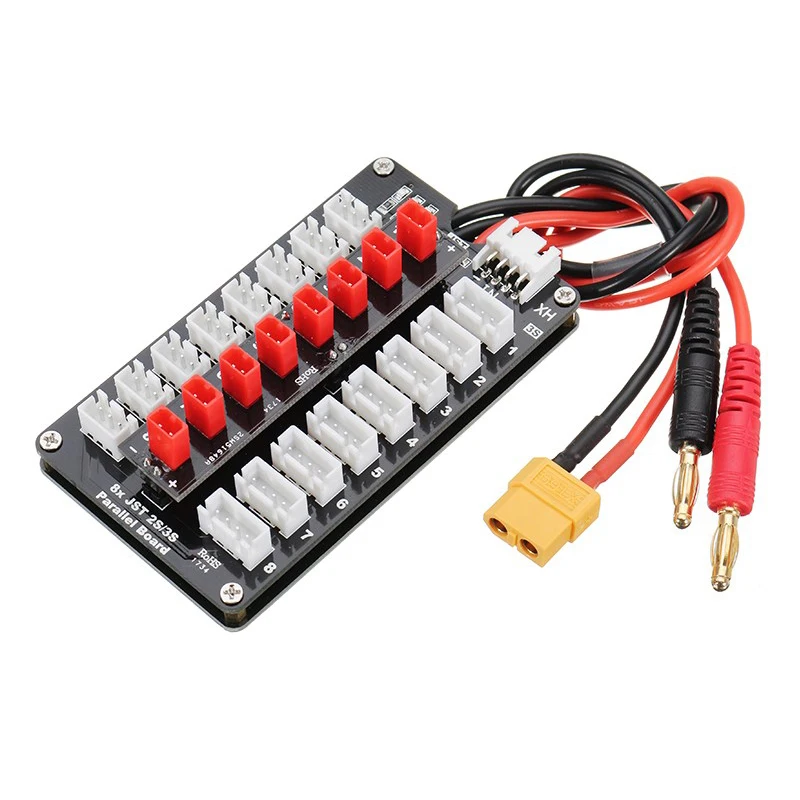 G.T.Power 2-3S Parallel Charging Board JST Plug Para Board for IMAX B6 ISDT Q6 D2 Battery Charger RC Models
G.T.Power 2-3S Parallel Charging Board JST Plug Para Board for IMAX B6 ISDT Q6 D2 Battery Charger RC Models