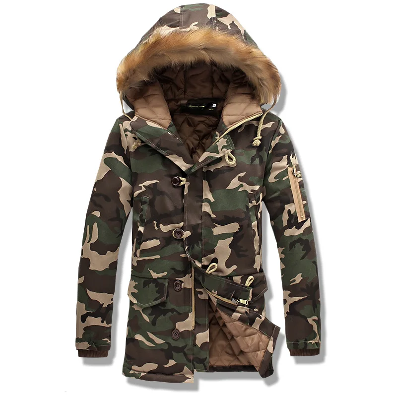 2019 New Camouflage Large Size Warm Outwear Winter Jacket Long section Men Windproof Hood Men Jacket Warm Men Parkas 5XL
2019 New Camouflage Large Size Warm Outwear Winter Jacket Long section Men Windproof Hood Men Jacket Warm Men Parkas 5XL