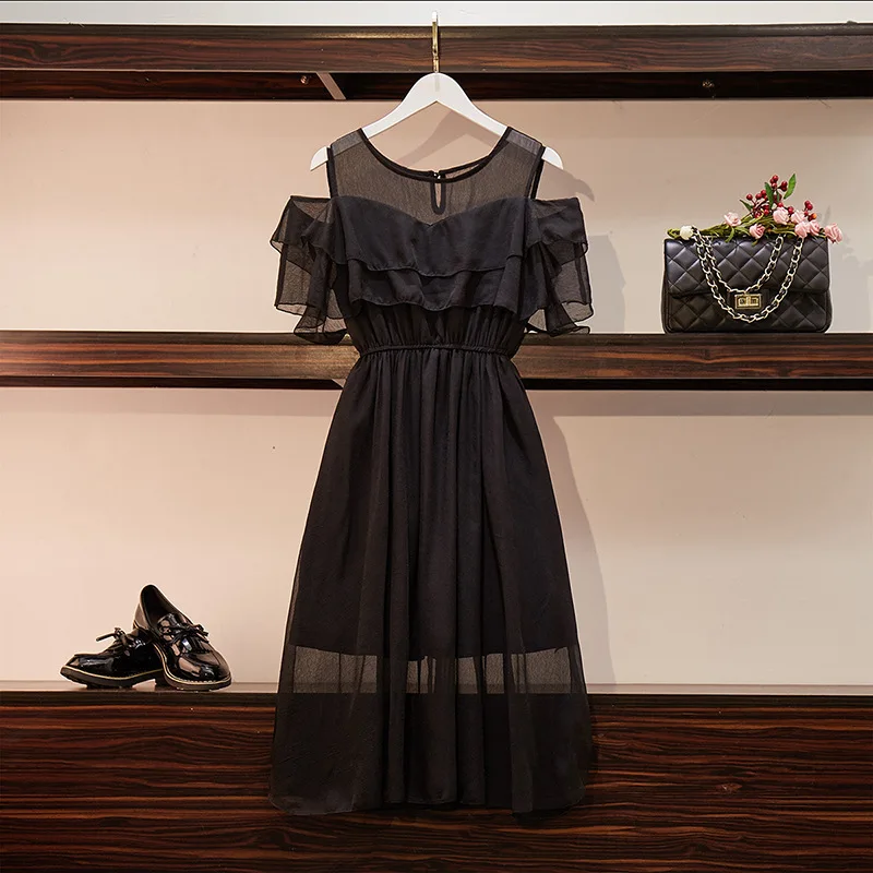 4XL 5XL Plus Size Dress Fashion Short Sleeve Elastic Wasit Woman Dress Ruffle Large Size Party Dress Vestidos Casual Midi Dress
4XL 5XL Plus Size Dress Fashion Short Sleeve Elastic Wasit Woman Dress Ruffle Large Size Party Dress Vestidos Casual Midi Dress