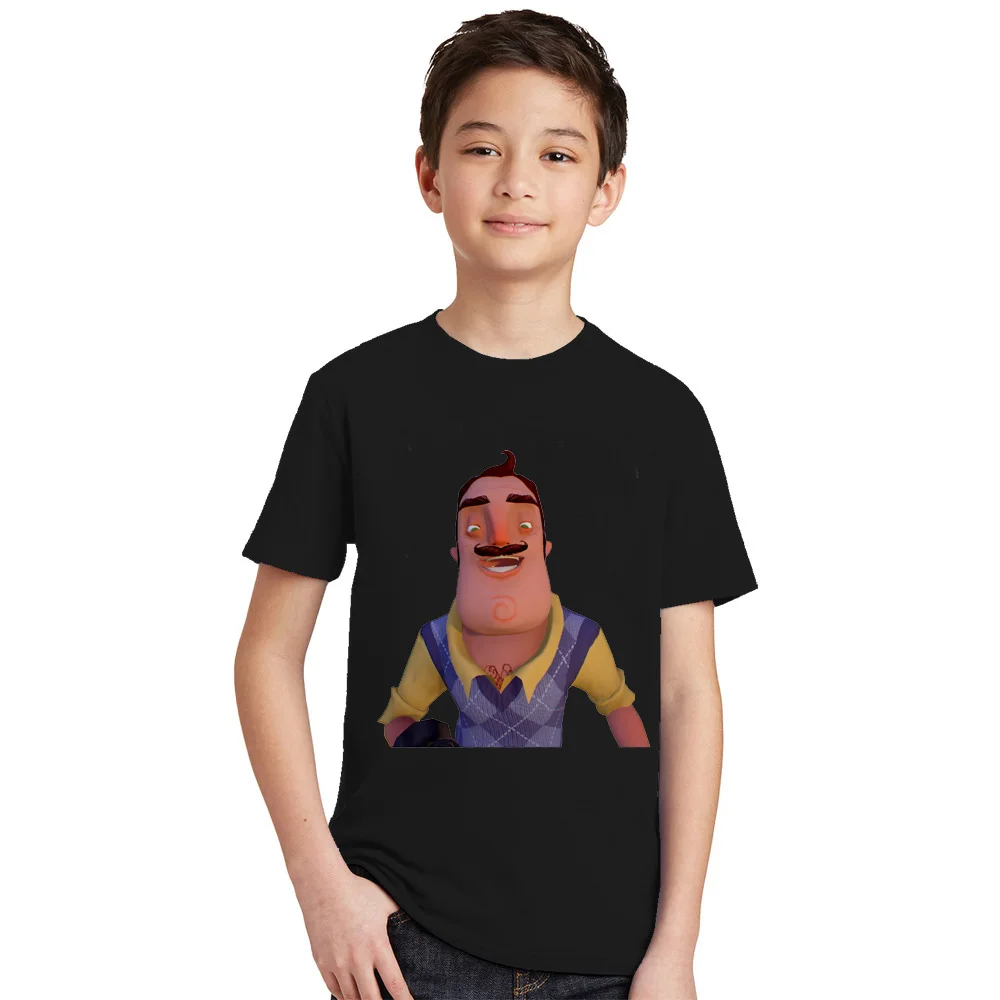 High Quality Children Clothes Hello Neighbor Game Printed Boys And Girls Cotton T-shirt Kids Summer Tops Causal Tees
High Quality Children Clothes Hello Neighbor Game Printed Boys And Girls Cotton T-shirt Kids Summer Tops Causal Tees