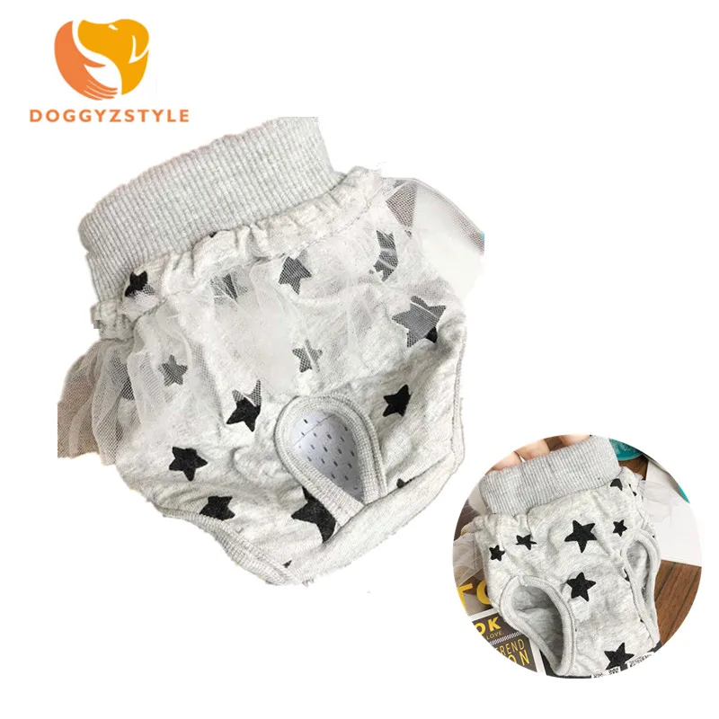 DOGGYZSTYLE Dog Physiological Pants Diaper Sanitary Washable Girl Pet Shorts Panties Menstruation Underwear For Dogs
DOGGYZSTYLE Dog Physiological Pants Diaper Sanitary Washable Girl Pet Shorts Panties Menstruation Underwear For Dogs